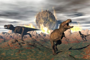 Double strike: vulkánok és aszteroida rögzített dinoszauruszok kihalásra