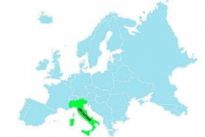 Milyen kontinens az olaszországi ország?