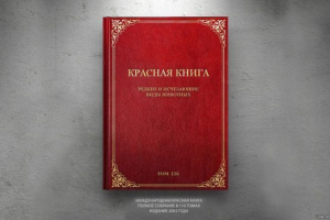A nemzetközi red book-ban felsorolt ​​állatok